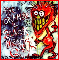 The Orange And Black Mental Guy